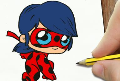 Cómo Dibujar A Ladybug Paso a Paso Fácil