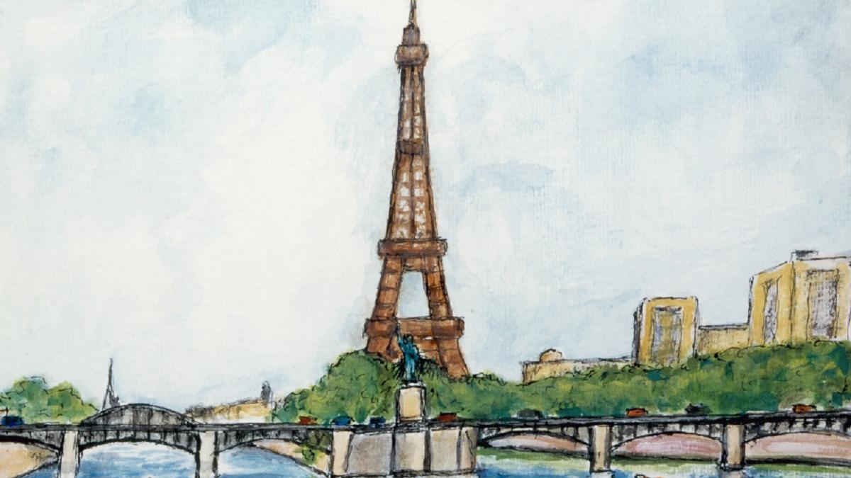Cómo dibujar la Torre Eiffel? - La Torre Eiffel, dibujos de La Torre Eiffel A Lápiz, como dibujar La Torre Eiffel A Lápiz paso a paso