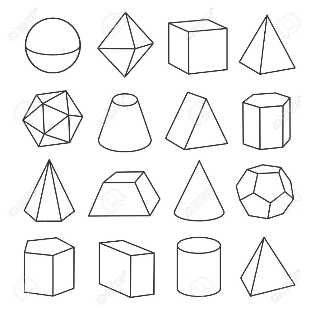 Dibujo geométrico  Figuras geometricas  Cómo dibujar cosas, dibujos de Formas, como dibujar Formas paso a paso