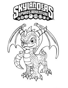 9 mejores imágenes de Skylanders Spyros Adventure Dibujos para dibujar   Skylanders  Dibujos  Actividades para niños, dibujos de Skylanders, como dibujar Skylanders paso a paso