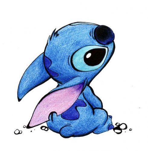 Cómo dibujar A Stitch 】 Paso a Paso Muy Fácil 2021 - Dibuja Fácil