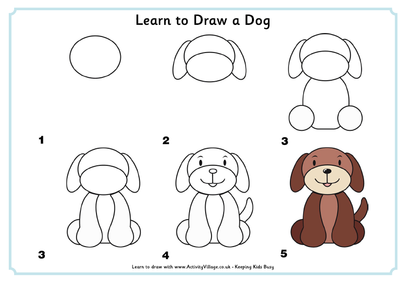 love ideas Como dibujar un perro Aprender a dibujar animales Perritos para dibujar, dibujos de Un Perro Sencillo, como dibujar Un Perro Sencillo paso a paso