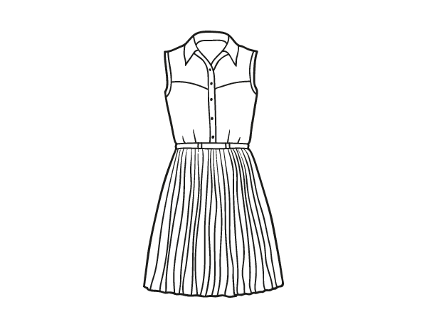 Cómo dibujar Vestidos De Moda 】 Paso a Paso Muy Fácil 2023 - Dibuja Fácil