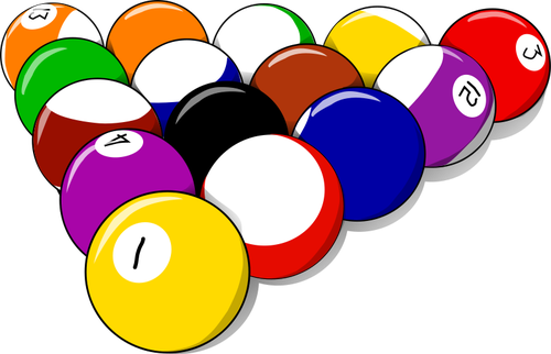 Vector de la imagen de la bola de billar  Bolas de billar  Bolas billar   Billares, dibujos de Una Bola De Billar, como dibujar Una Bola De Billar paso a paso