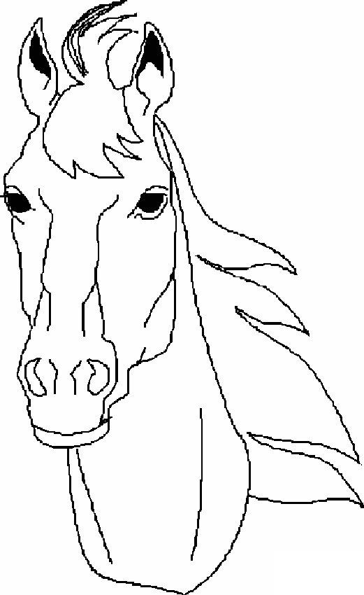 Dibujos de caballos para imprimir y colorear  Dibujos de caballos  Caballo  para colorear  Cara de caballo, dibujos de La Cara De Un Caballo, como dibujar La Cara De Un Caballo paso a paso