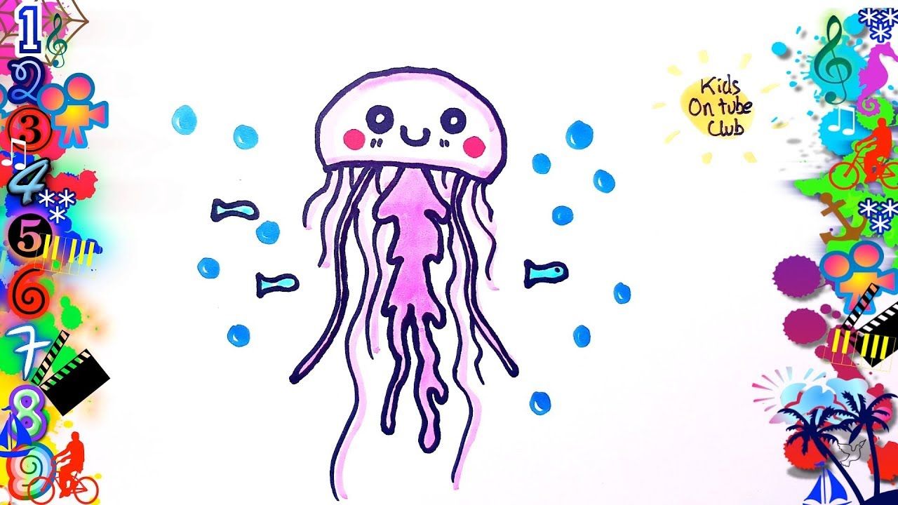 COMO DIBUJAR UNA MEDUSA KAWAII FACIL PARA NIÑOS  Dibujos  Dibujo medusa   Dibujos  Dibujos kawaii faciles, dibujos de Medusa Kawaii, como dibujar Medusa Kawaii paso a paso