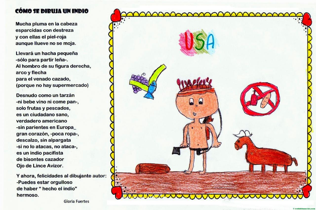 Poesías de Gloria Fuertes para dibujar - Web del maestro, dibujos de Un Niño Gloria Fuertes, como dibujar Un Niño Gloria Fuertes paso a paso