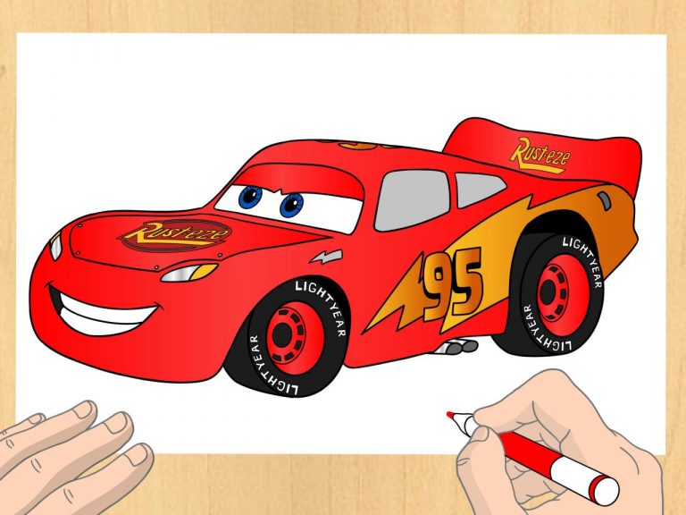 Cómo Dibujar A Rayo Mcqueen De Cars 】 Paso A Paso Muy Fácil 2024 Dibuja Fácil 5285