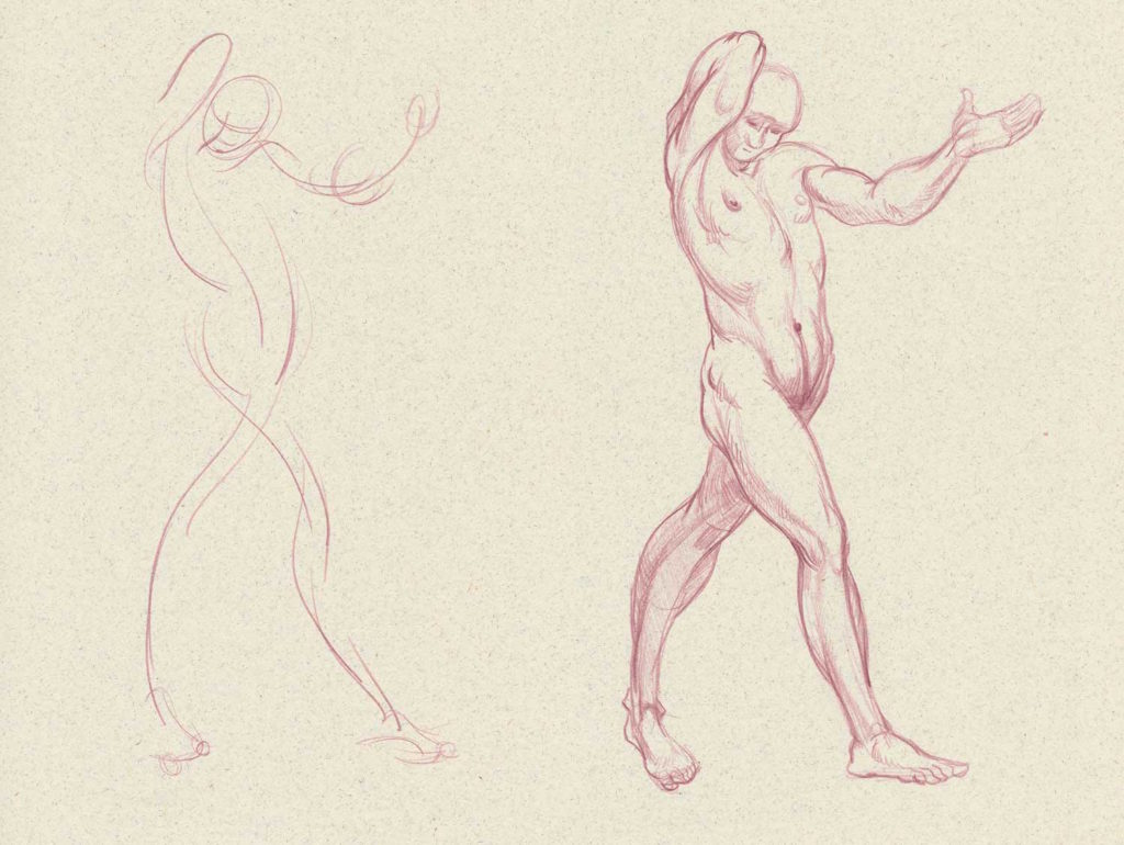 Dibujo de gestos | Dibujo de anatomía para principiantes: 5 cosas que se deben y no se deben hacer por Jeff Mellem | Red de artistas