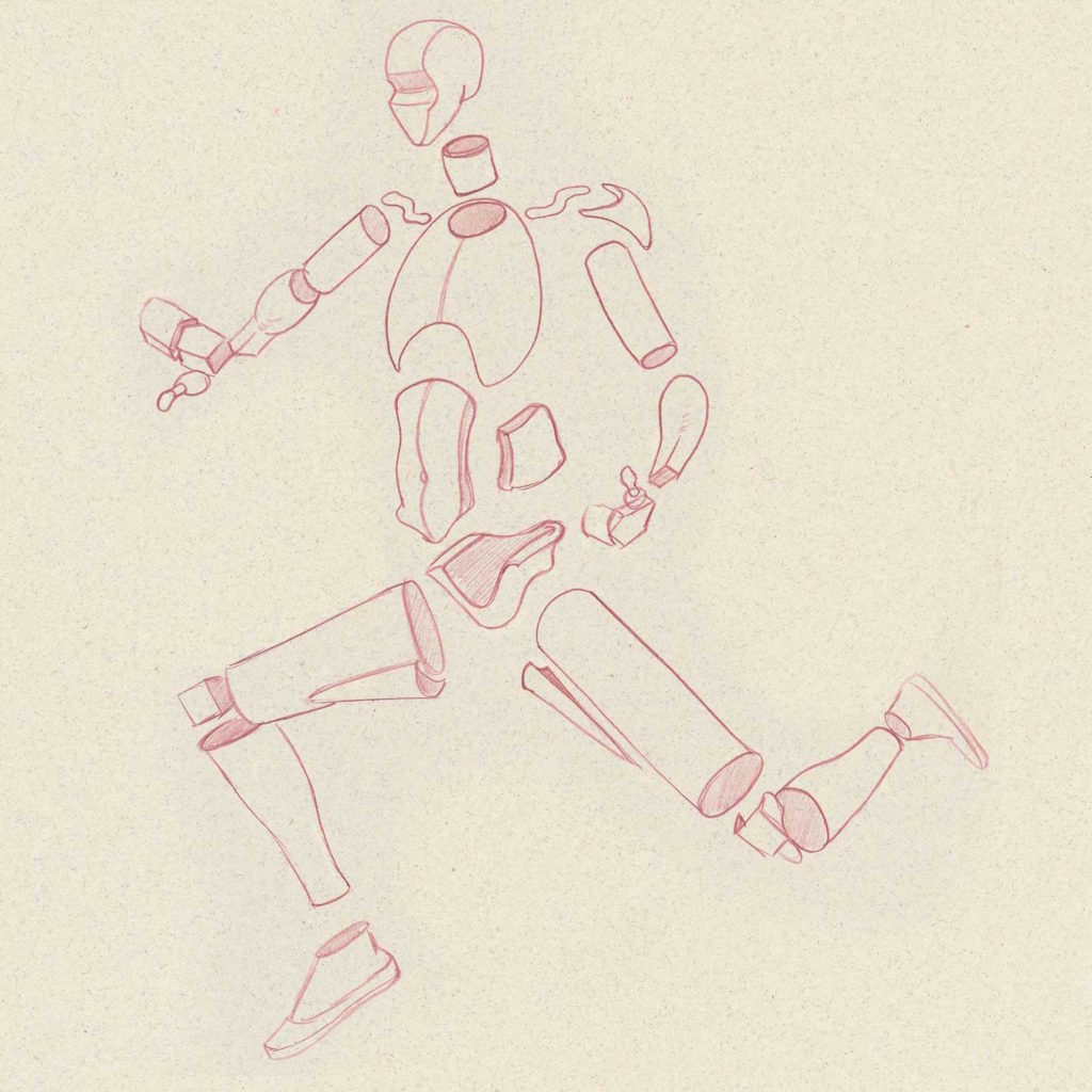 Formas 3D | Dibujo de anatomía para principiantes: 5 cosas que se deben y no se deben hacer por Jeff Mellem | Red de artistas