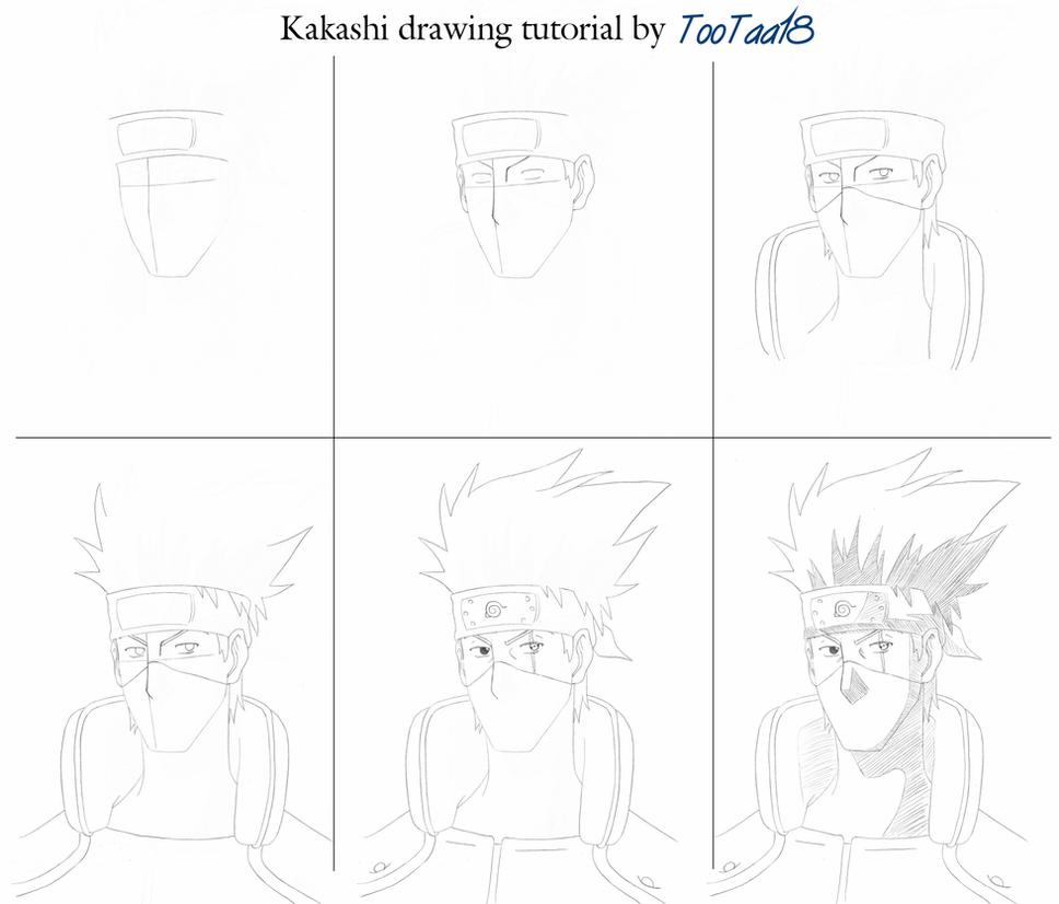 COMO DIBUJAR A NARUTO DE PEQUEÑO PASO A PASO FÁCIL 