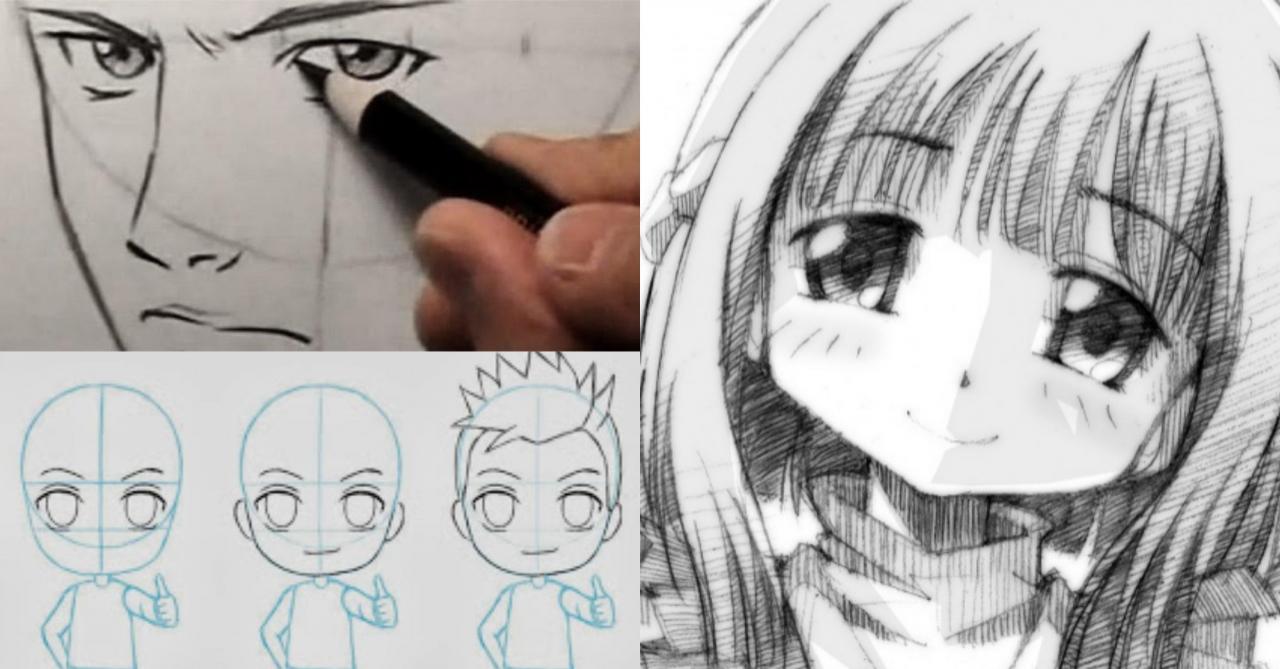 Cómo Dibujar Anime y Manga para futuros Mangakas (Nivel Principiante) -, dibujos de Animé Para Principiantes, como dibujar Animé Para Principiantes paso a paso