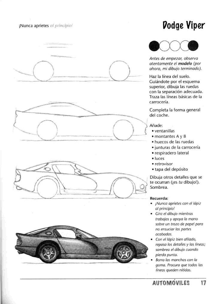 Resultado de imagen para como dibujar autos  Desenhos de carros  Desenho  passo a passo  Carros, dibujos de Coches, como dibujar Coches paso a paso