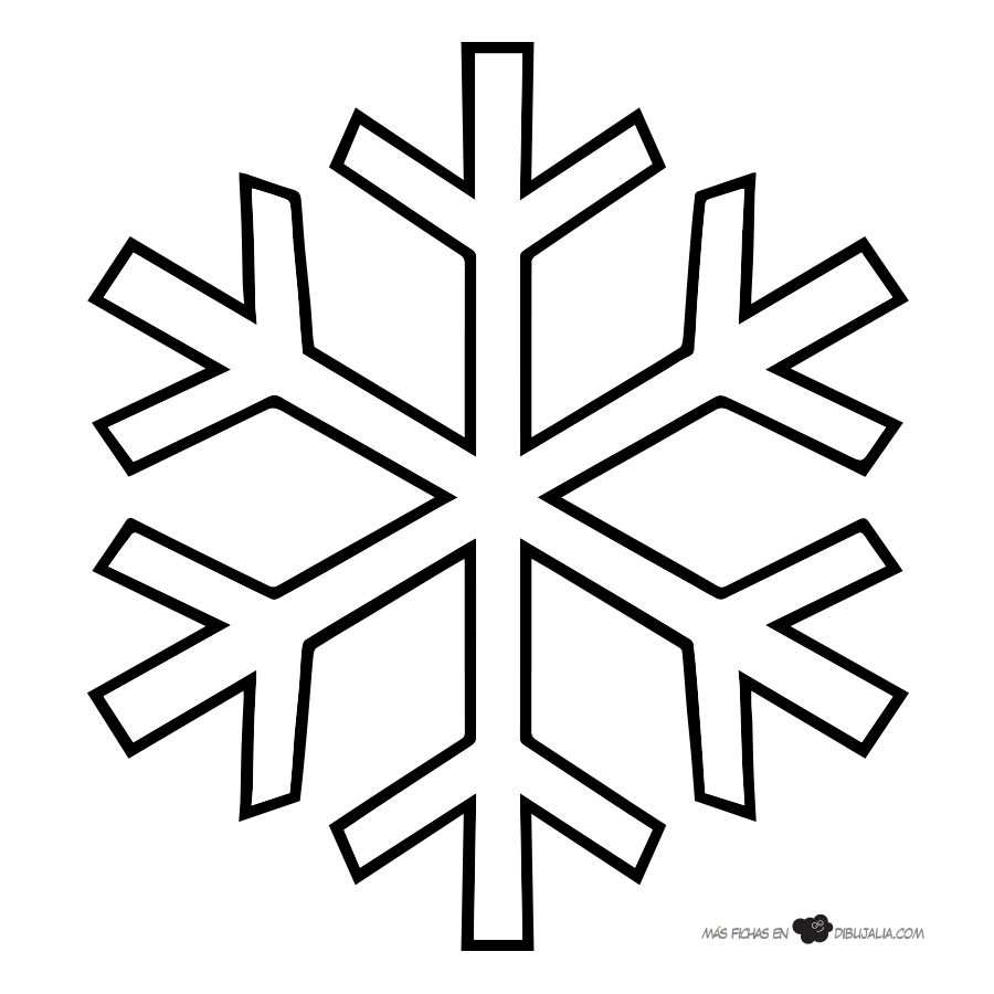 CÃ³mo hacer una guirnalda de copos de nieve en 5 pasos  Guirnalda de copos  de nieve  Copo de nieve dibujo  Plantilla de copo de nieve, dibujos de Copos De Nieve, como dibujar Copos De Nieve paso a paso