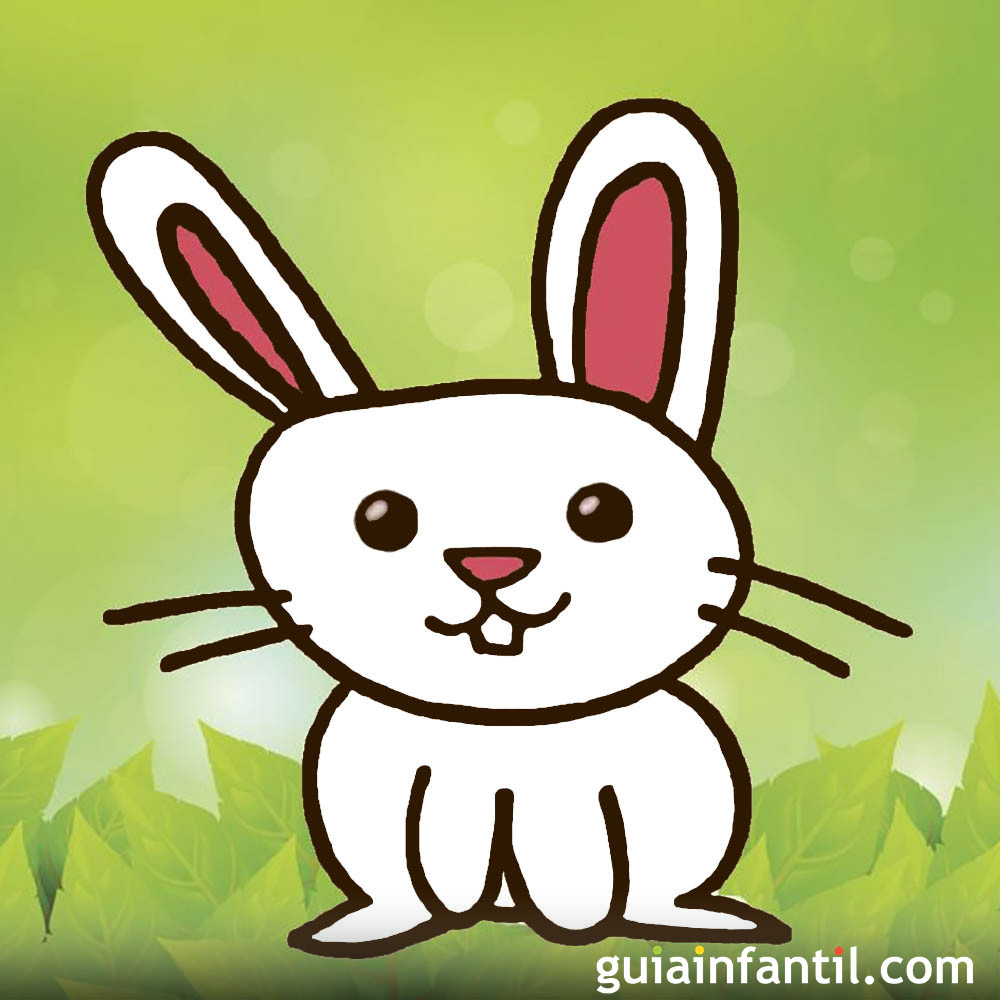 Cómo hacer un dibujo de un conejo paso a paso, dibujos de Un Conejo Para Niños, como dibujar Un Conejo Para Niños paso a paso