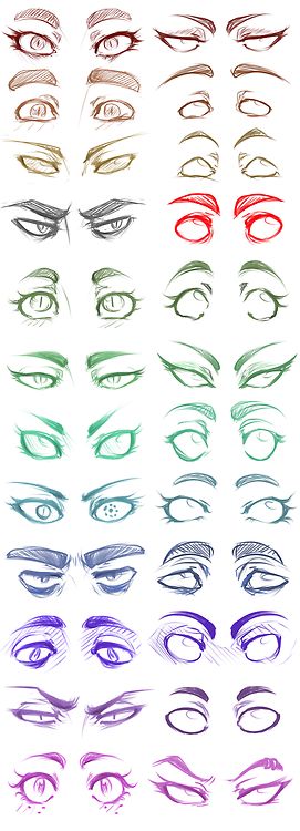 Aprende Cómo Dibujar Ojos Paso A Paso: Estilos Diferentes + Guía, dibujos de Diferentes Estilos De Ojos, como dibujar Diferentes Estilos De Ojos paso a paso