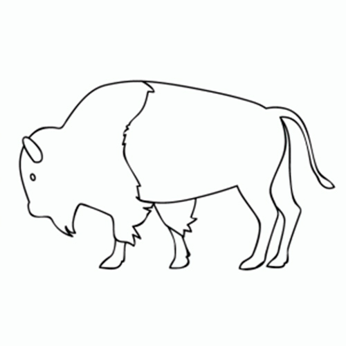 Cómo dibujar un Búfalo ✍  COMODIBUJAR - CLUB, dibujos de Un Búfalo, como dibujar Un Búfalo paso a paso