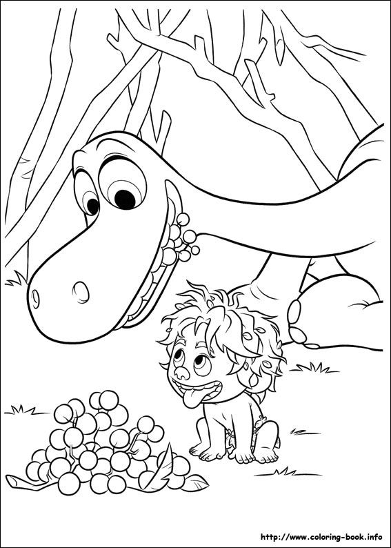 Dibujos para colorear de Un Gran Dinosaurio  Dinosaurios para pintar   Libro de dinosaurios para colorear  Dibujos, dibujos de El Viaje De Arlo, como dibujar El Viaje De Arlo paso a paso