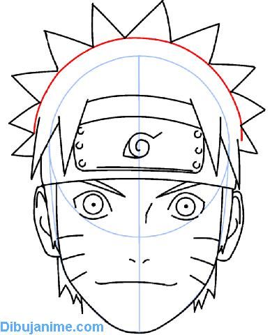 Como dibujar Naruto – tutorial para aprender a dibujar cara paso a paso  (anime)  Dibujanime…  Como dibujar a naruto  Aprender a dibujar anime  Cómo  dibujar a goku, dibujos de A Naruto, como dibujar A Naruto paso a paso