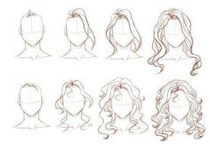 32 mejores imágenes de Aprender A Dibujar Cabello  Dibujar cabello   Aprender a dibujar  Como aprender a dibujar, dibujos de Cabello, como dibujar Cabello paso a paso