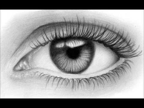 Como dibujar un ojo realista ( Fácil ), dibujos de Ojos Humanos, como dibujar Ojos Humanos paso a paso