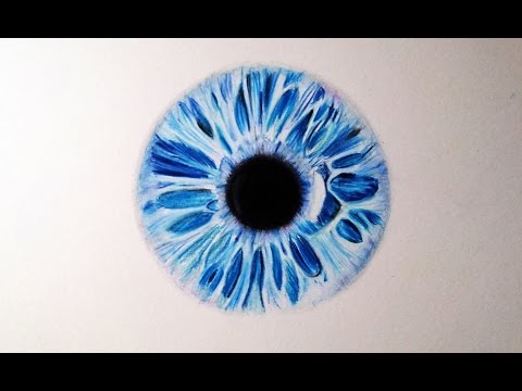 Cómo colorear un Ojo (Iris) efecto Macro  How to draw a realistic iris   ArteMaster, dibujos de El Iris De Un Ojo, como dibujar El Iris De Un Ojo paso a paso