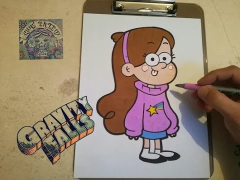 Cómo dibujar A Mabel De Gravity Falls 】 Paso a Paso Muy Fácil 2023 - Dibuja  Fácil