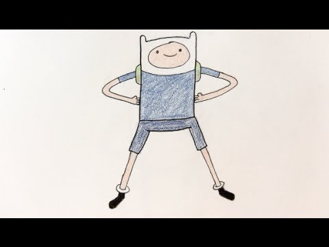 Cómo dibujar a Finn el humano de Hora de Aventura ( Adventure Time ), dibujos de A Finn De Hora De Aventuras, como dibujar A Finn De Hora De Aventuras paso a paso