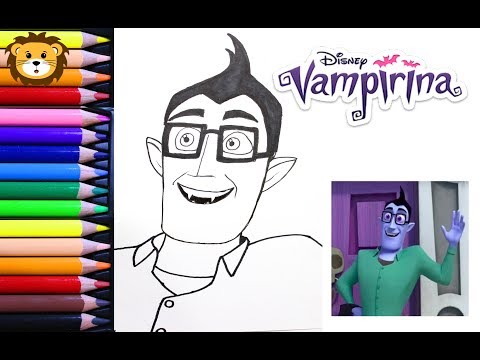 Como Dibujar - Boris Papá Vampirina - Disney - Dibujos para niños - Draw  and Coloring Book for Kids - YouTube, dibujos de A Boris De Vampirina, como dibujar A Boris De Vampirina paso a paso