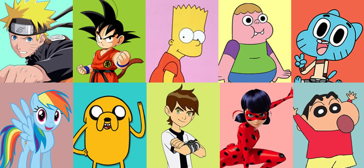 Lista de Los mejores personajes de las series de dibujos, dibujos de Personajes De Series, como dibujar Personajes De Series paso a paso