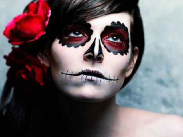 Maquillaje para disfrazarse de esqueleto en Halloween 2020, dibujos de Maquillaje De Carnaval De Calavera, como dibujar Maquillaje De Carnaval De Calavera paso a paso