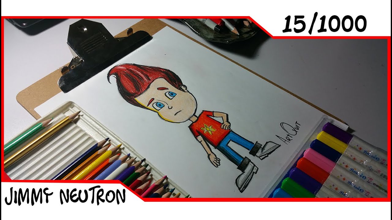 Jimmy Neutron #1 (Dibujos animados) – Páginas para colorear, dibujos de Jimmy Neutron, como dibujar Jimmy Neutron paso a paso