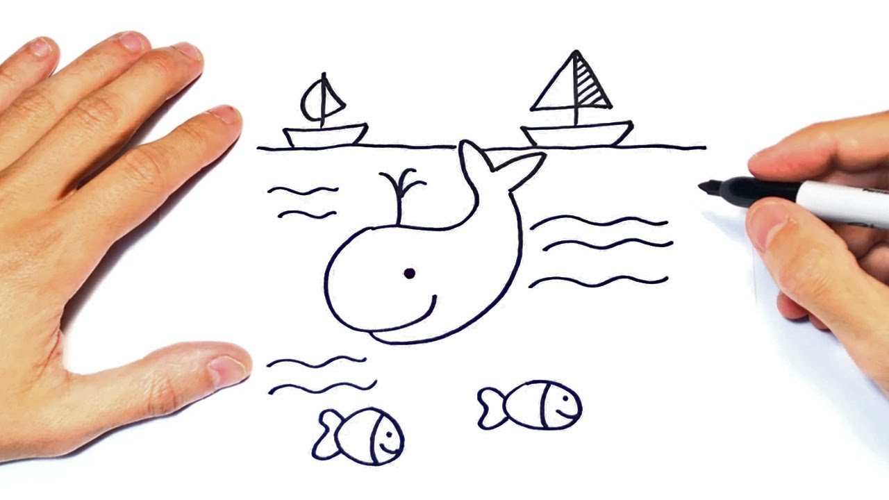 Como dibujar El Mar paso a paso  Dibujo de El mar, dibujos de El Mar, como dibujar El Mar paso a paso