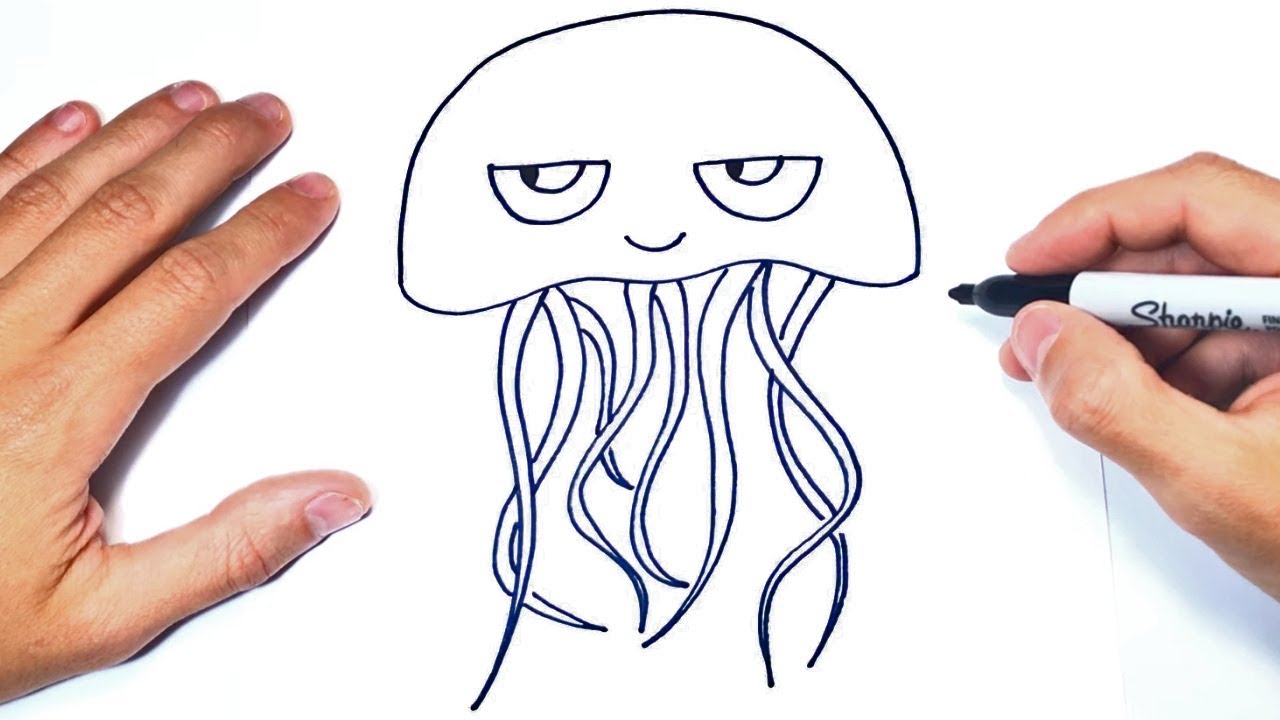 Cómo dibujar una Medusa Paso a Paso  Dibujo de Medusa, dibujos de Una Medusa, como dibujar Una Medusa paso a paso