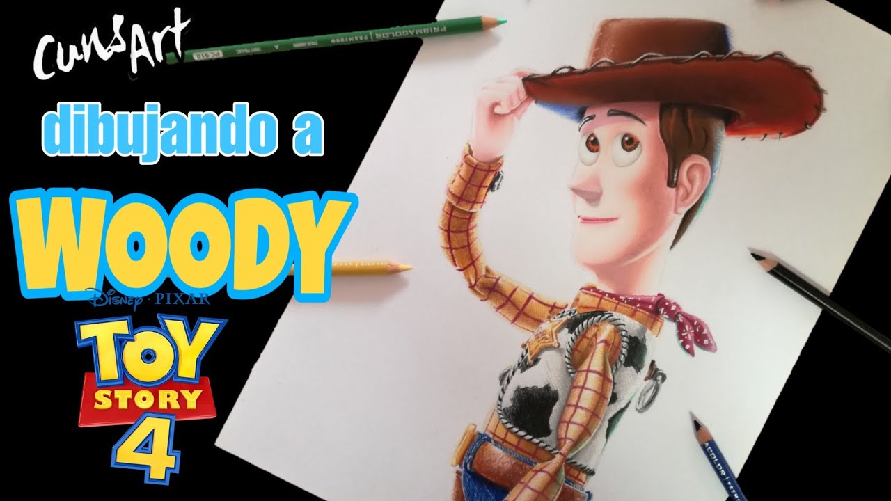 COMO DIBUJAR A WOODY  TOY STORY 4  drawing woody, dibujos de A Woody, como dibujar A Woody paso a paso