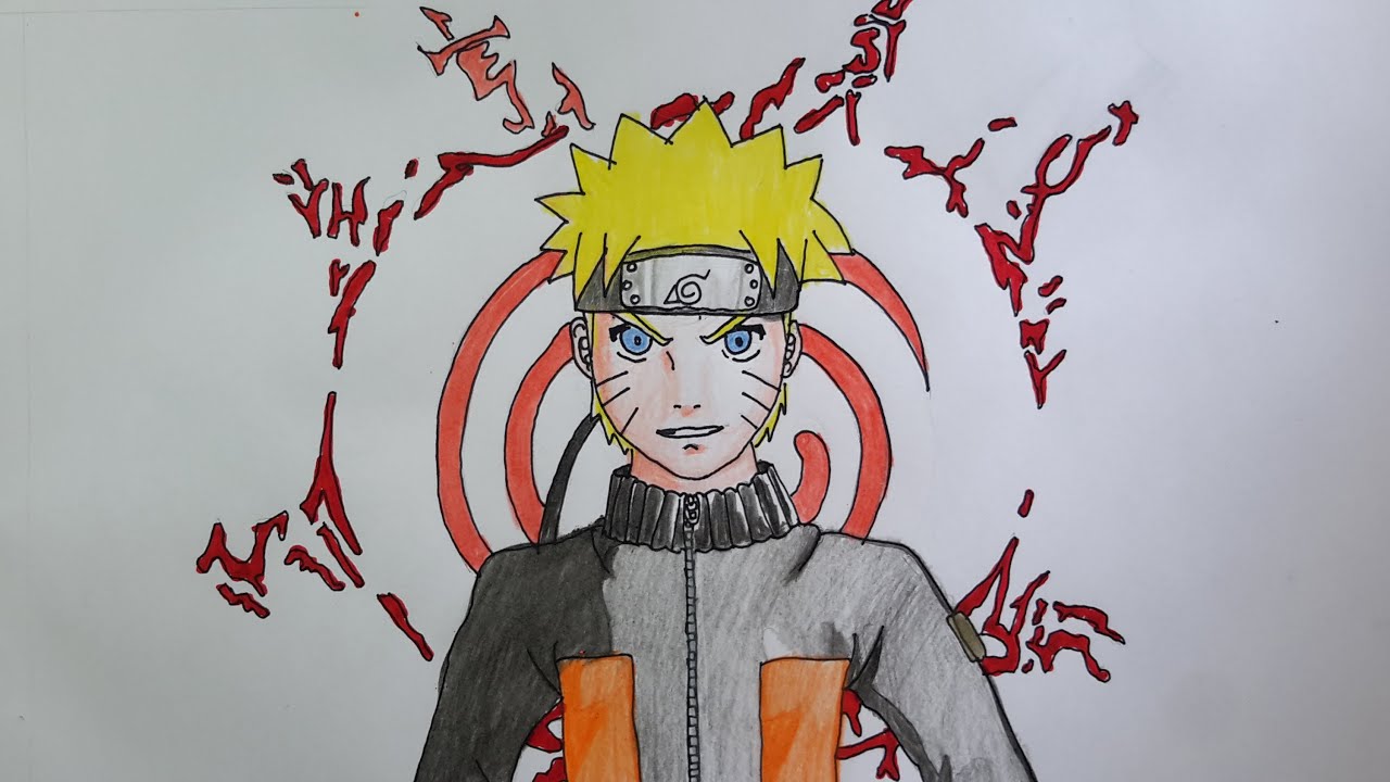 Como dibujar a NARUTO Shippuden paso a paso [El Dibujante], dibujos de A Naruto Shippuden, como dibujar A Naruto Shippuden paso a paso