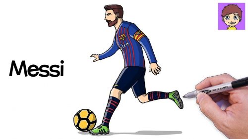 Cómo Dibujar A Messi 】 Paso A Paso Muy Fácil 2024 Dibuja Fácil 6890