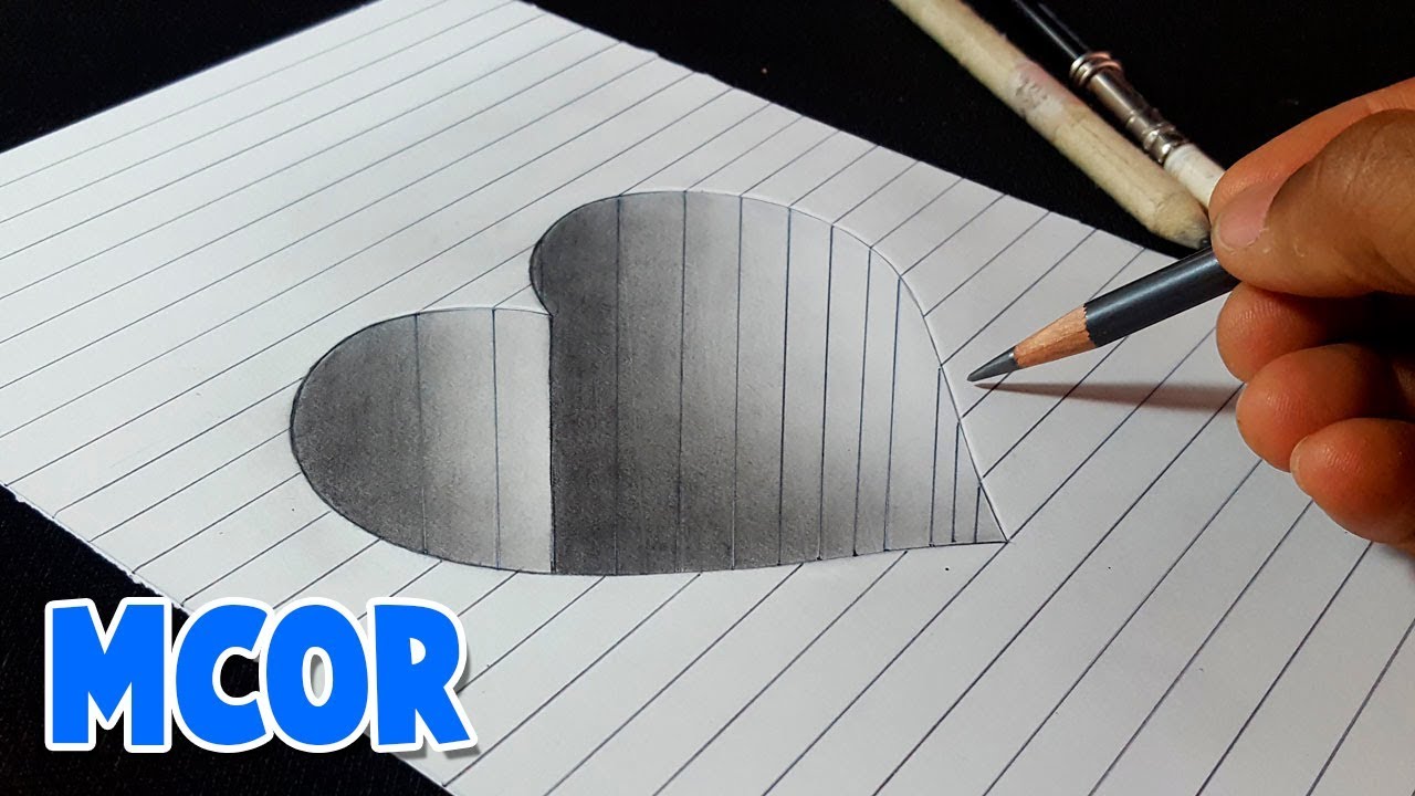 Cómo dibujar A Lápiz En 3D 】 Paso a Paso Muy Fácil 2023 - Dibuja Fácil
