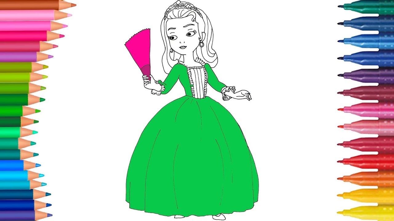 La Princesa Sofia Amber juego de pintar con Mariposita cancion  Manos  pequeñas Dibujos, dibujos de A La Princesa Amber De Disney Junior, como dibujar A La Princesa Amber De Disney Junior paso a paso