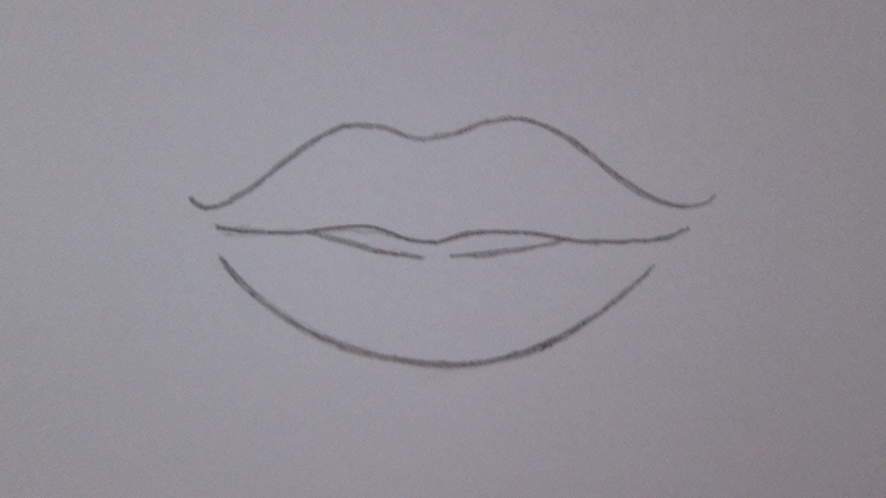 Cómo dibujar una boca femenina, dibujos de Una Boca, como dibujar Una Boca paso a paso