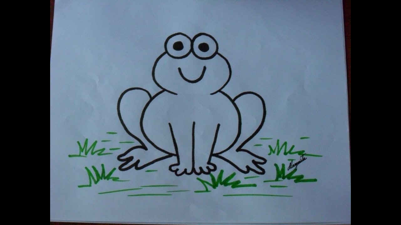 Como Dibujar un Sapo o Rana -  How to Draw a Toad or Frog -  Con los Números 8  y 2 como base -, dibujos de Un Sapo, como dibujar Un Sapo paso a paso