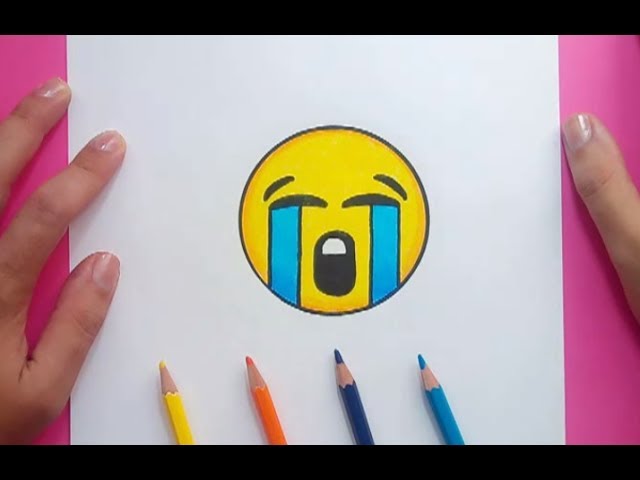 Como dibujar un Emoji paso a paso 2  How to draw an Emoji 2 - YouTube, dibujos de Como Dibujar, como dibujar Como Dibujar paso a paso