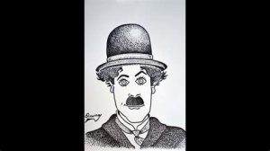 Cómo Dibujar A Charles Chaplin Paso a Paso Fácil
