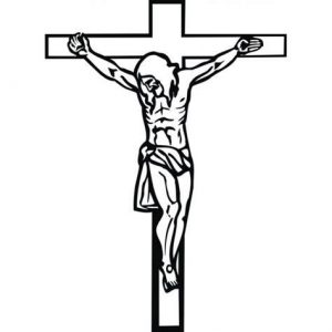 Cómo Dibujar A Cristo Crucificado Fácil Paso a Paso