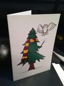 Cómo Dibuja A Harry Potter En Navidad Paso a Paso Fácil