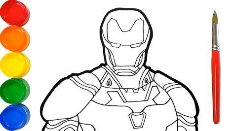 Cómo dibujar A Iron Man Para Niños 】 Paso a Paso Muy Fácil 2023 - Dibuja  Fácil