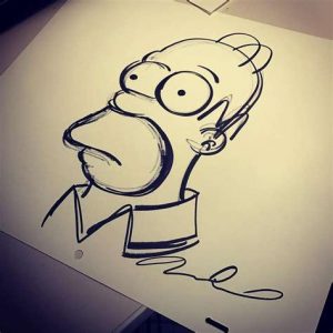 Dibujar A Los Simpson Fácil Paso a Paso