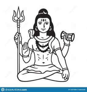 Cómo Dibuja A Shiva Fácil Paso a Paso