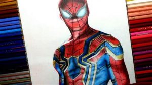 Cómo Dibuja A Spiderman Infinity War Fácil Paso a Paso