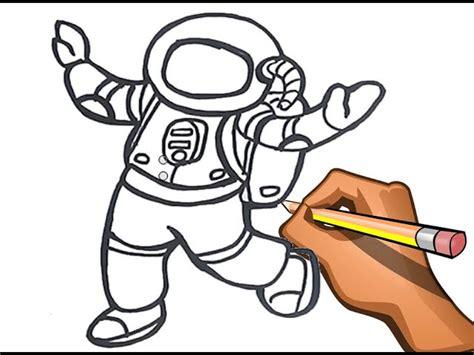 Cómo dibujar Astronauta 】 Paso a Paso Muy Fácil 2023 - Dibuja Fácil